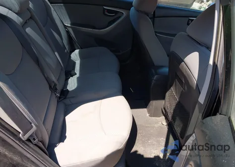 2013 Hyundai Elantra Gls/Limited из США, поврежденный, VIN 5NPDH4AE6DH424870